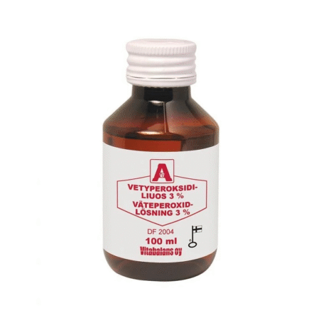 Vetyperoksidiliuos 3 %  100ml