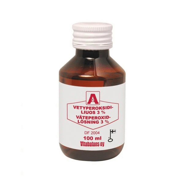 Vetyperoksidiliuos 3 %  100ml