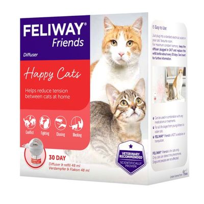 Feliway Friends haihdutin ja vaihtopullo 48ml