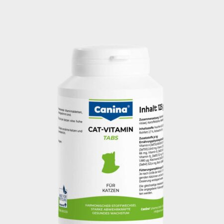 Canina Cat-Vitamin tabletit 125g
