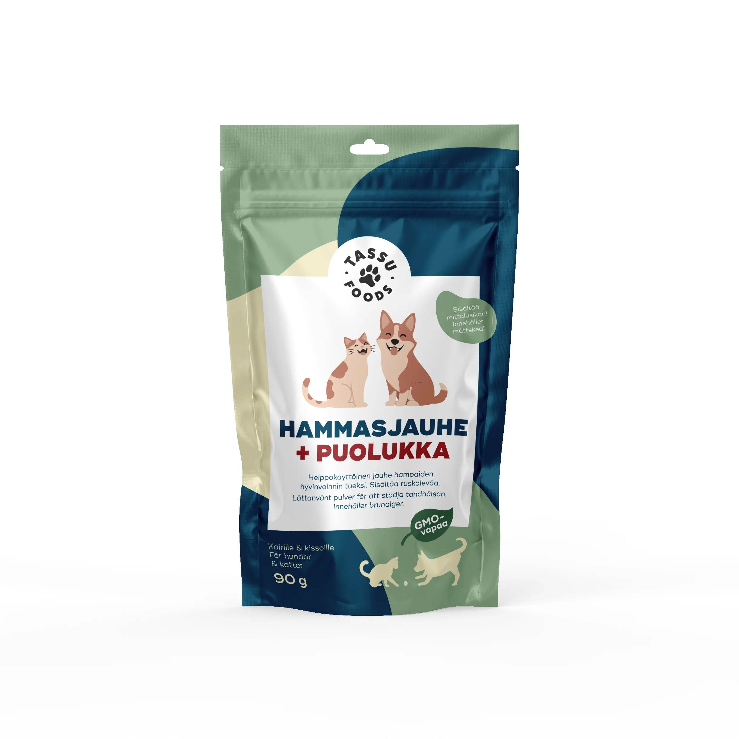 Tassu Foods Hammasjauhe+Puolukka 90g